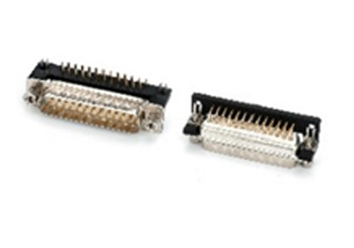 大电流HDR25母90度插板锁螺丝