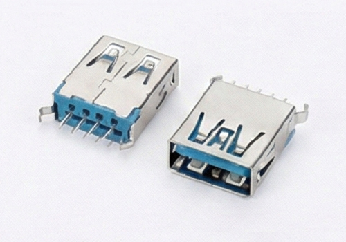 USB3.0AF180度弯脚