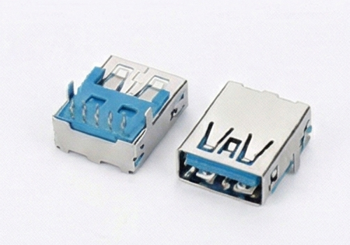 USB3.0AF板上DIP直脚